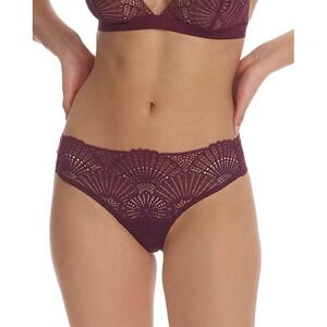 Commando Butter and Lace Burgundy Thong Size XS MSRP‎ $42